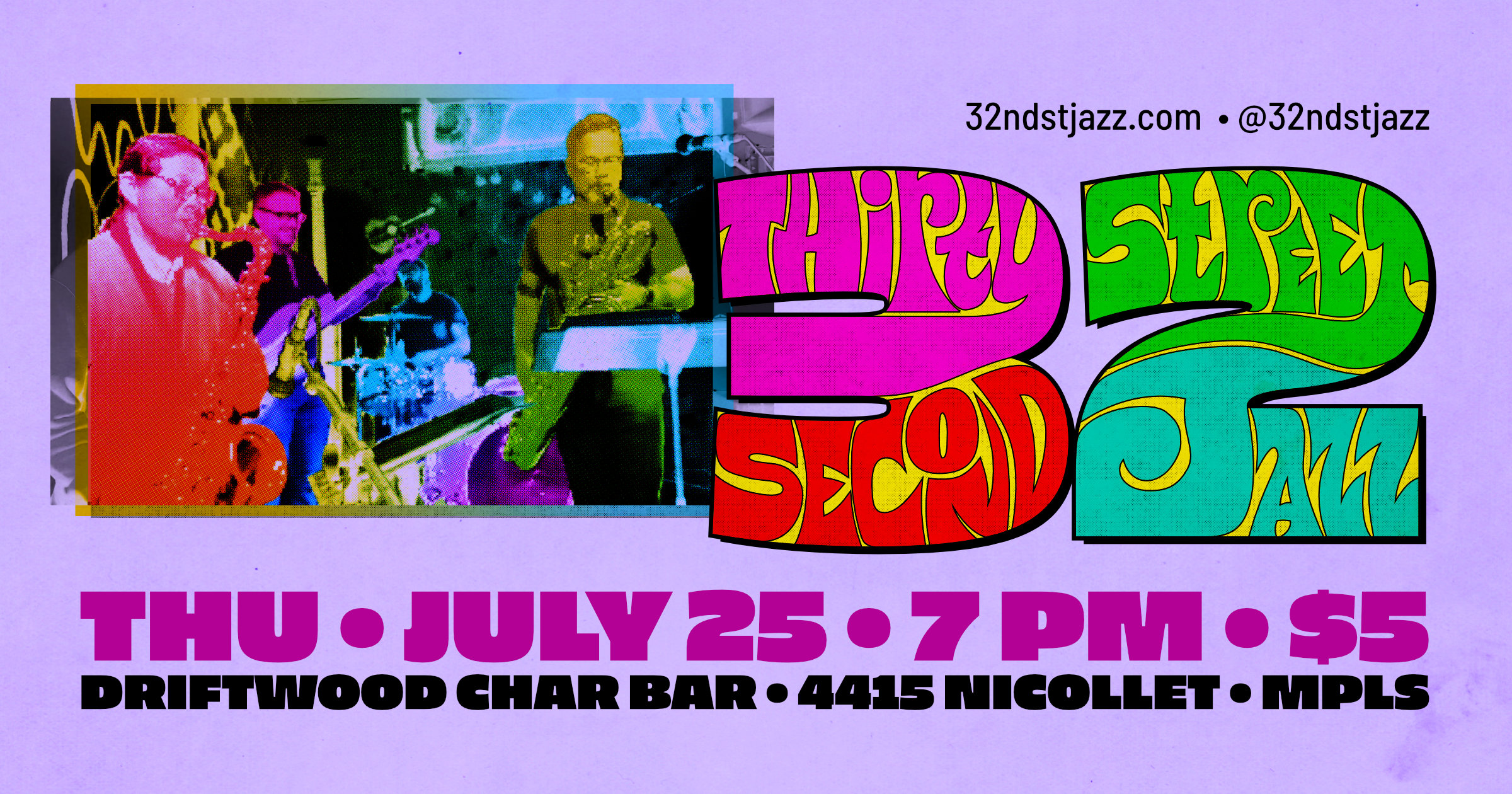 Driftwood Char Bar - Thursday, July 25 - 7 PM - $5